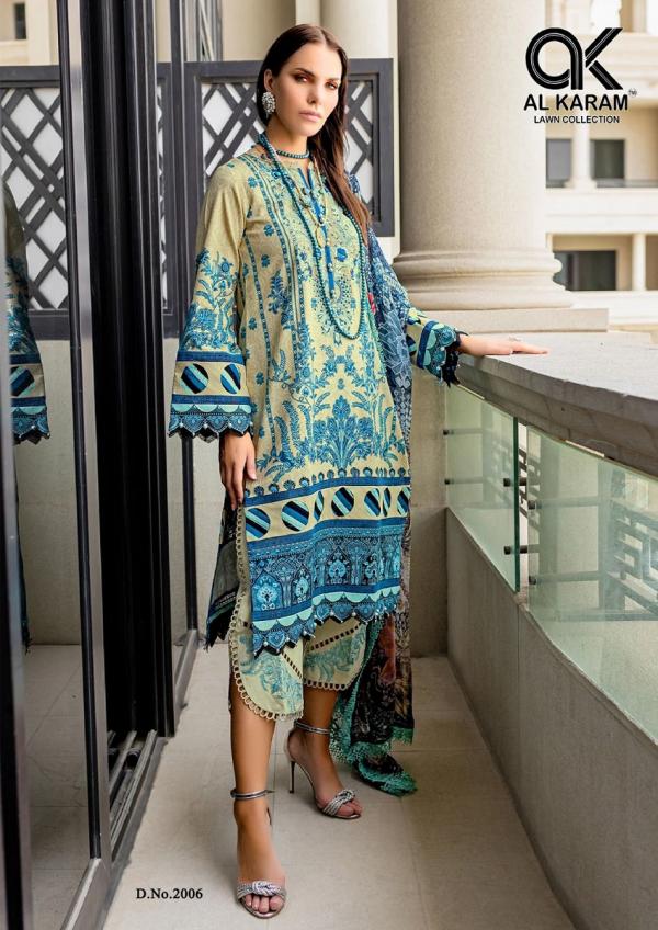 Al Karam Firdous Vol-2 Cototn Exclusive Designer Dress Material